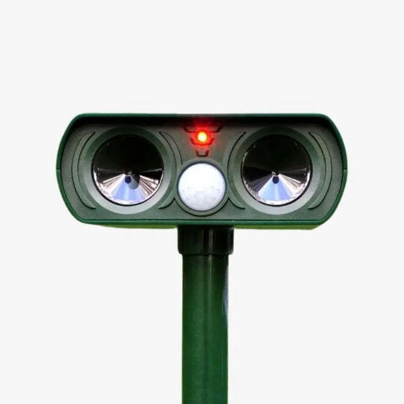 Ultrasonic Bird + Pest Repeller Solar Powered - Long Range