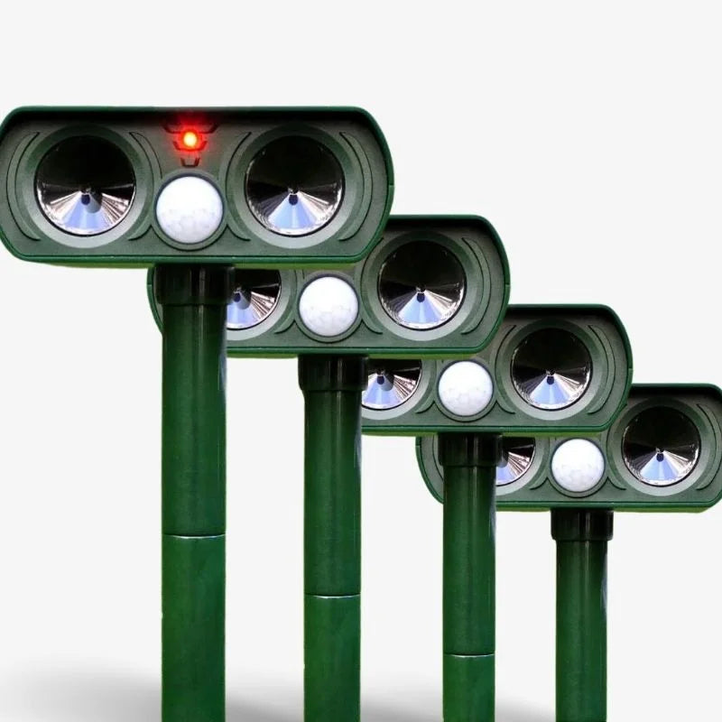 Ultrasonic Bird + Pest Repeller Solar Powered - Long Range