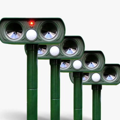 Ultrasonic Bird + Pest Repeller Solar Powered - Long Range