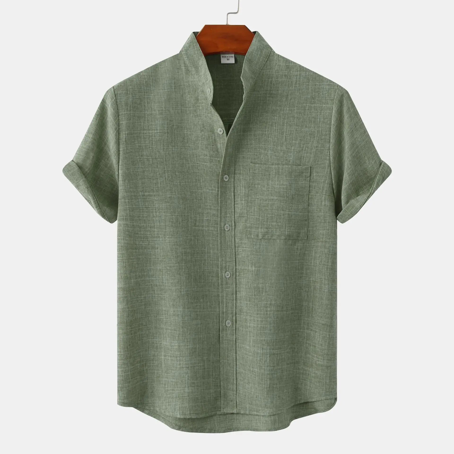 2025 Men's Linen Shirt
