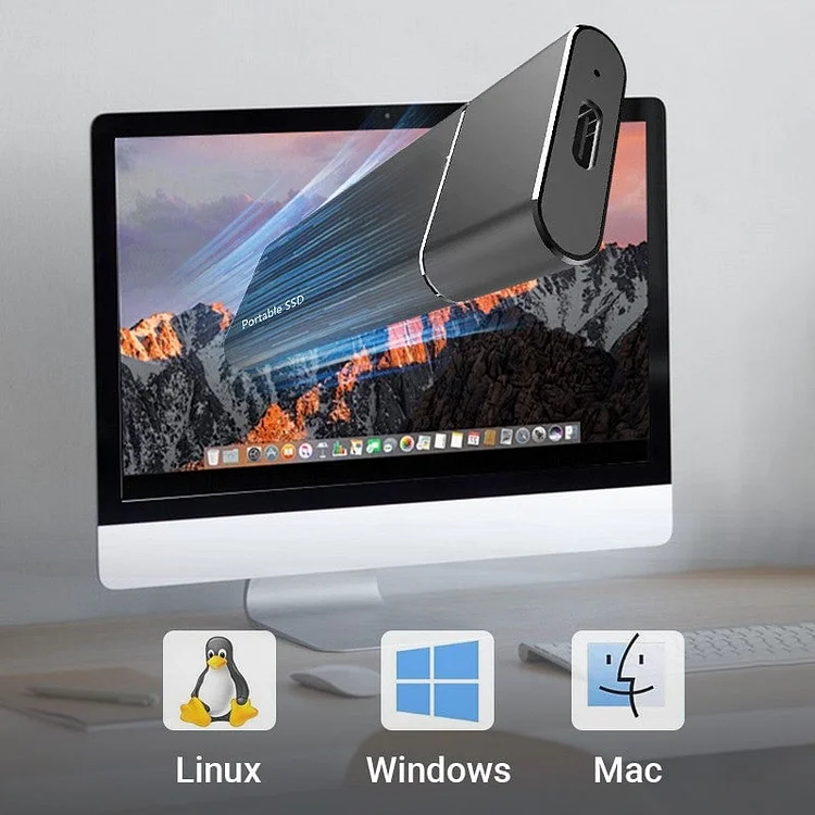 1TB~16TB Portable SSD External Hard Drive