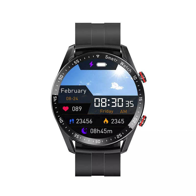 1.28-Inch Smartwatch with Advanced Health Tracking, NFC Payments & Bluetooth Calls