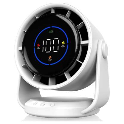 Turbo Cool Portable Air Conditioner | Whisper-Quiet, Adjustable Breeze & Compact Design for Home, Office & Car Use