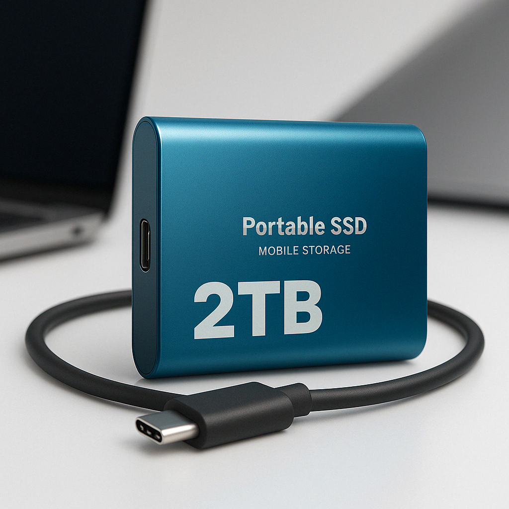 External SSD Side View