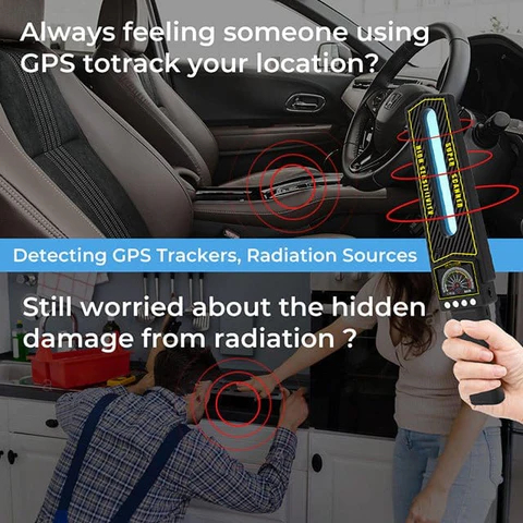 GPS Tracker Detector No. 2025 – Advanced Bug Detector for Cameras and Hidden Trackers