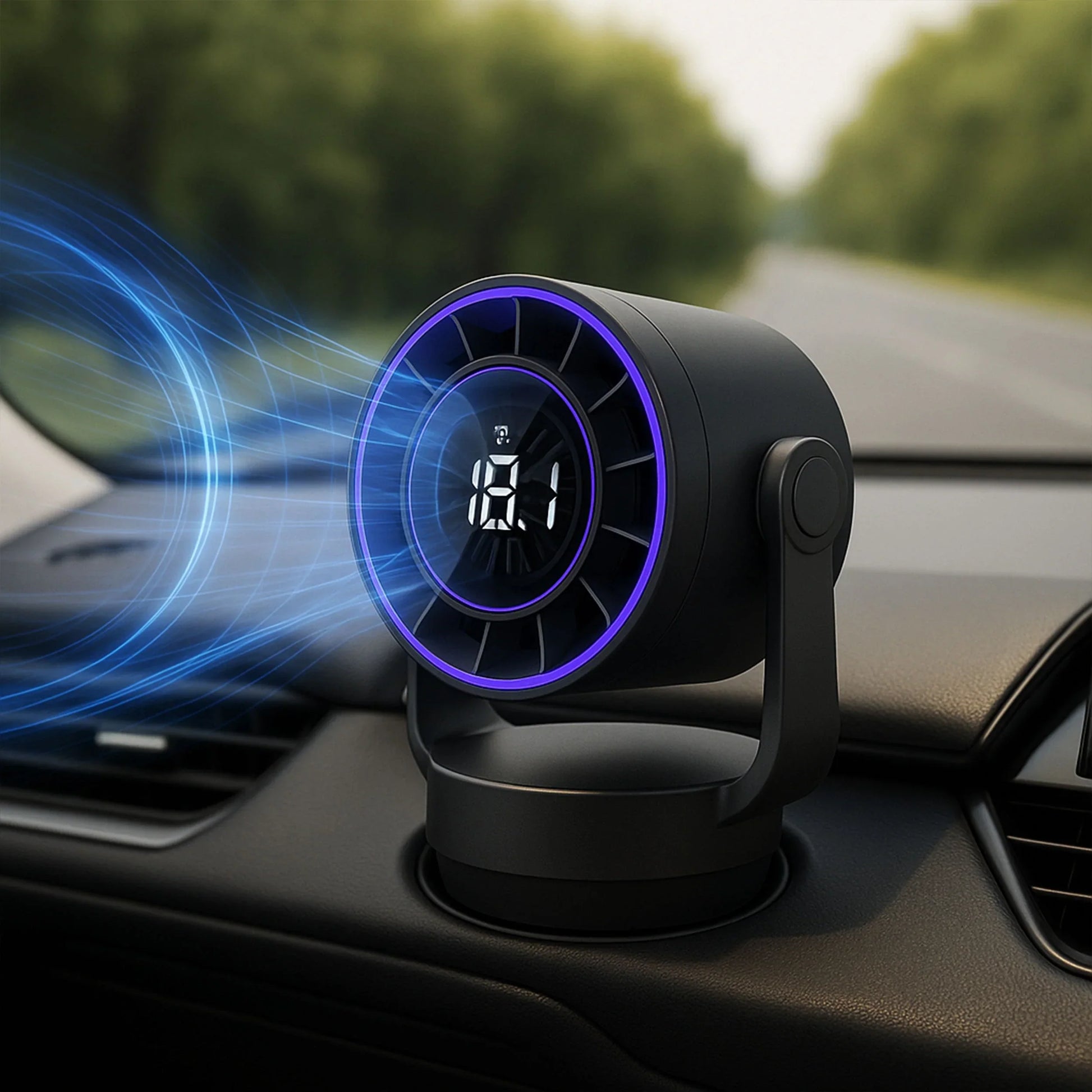 Turbo Cool Portable Air Conditioner | Whisper-Quiet, Adjustable Breeze & Compact Design for Home, Office & Car Use