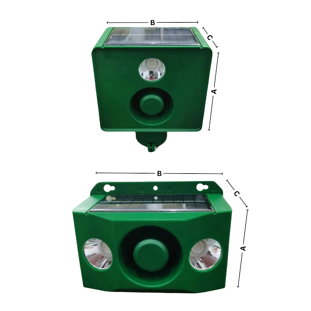 Solar Motion-Activated Dog Repellent