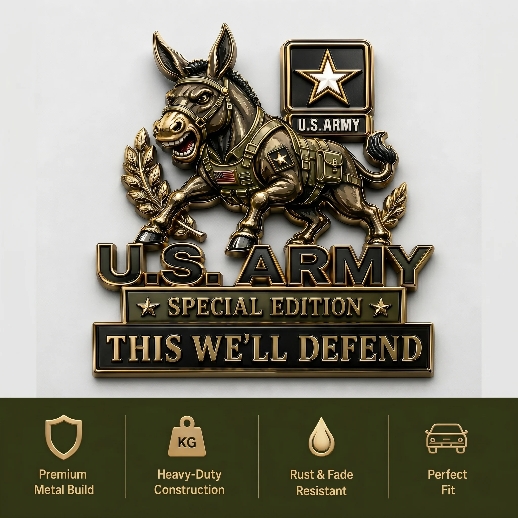 🔥Last Day Promo: 49% OFF ⚓-US Military Branch Car Emblem Metal Badge Collection - ✈️Buy 2 Free Shipping Today!