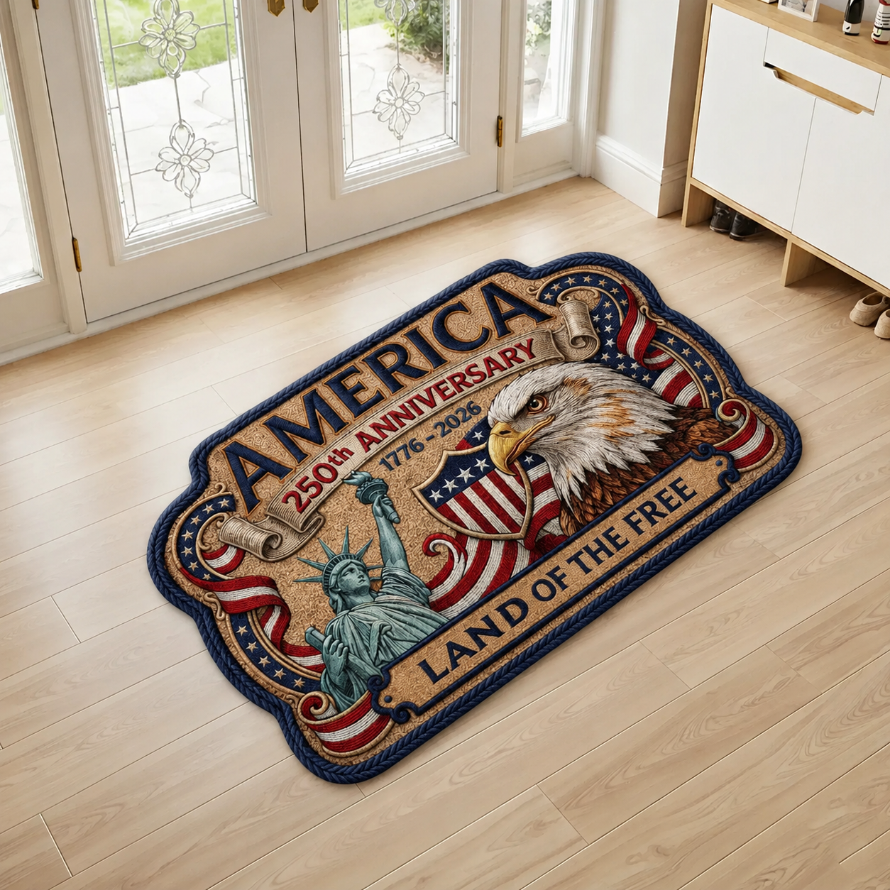 🎁Last Day 50% OFF🔥America 250th Anniversary Family Doormat