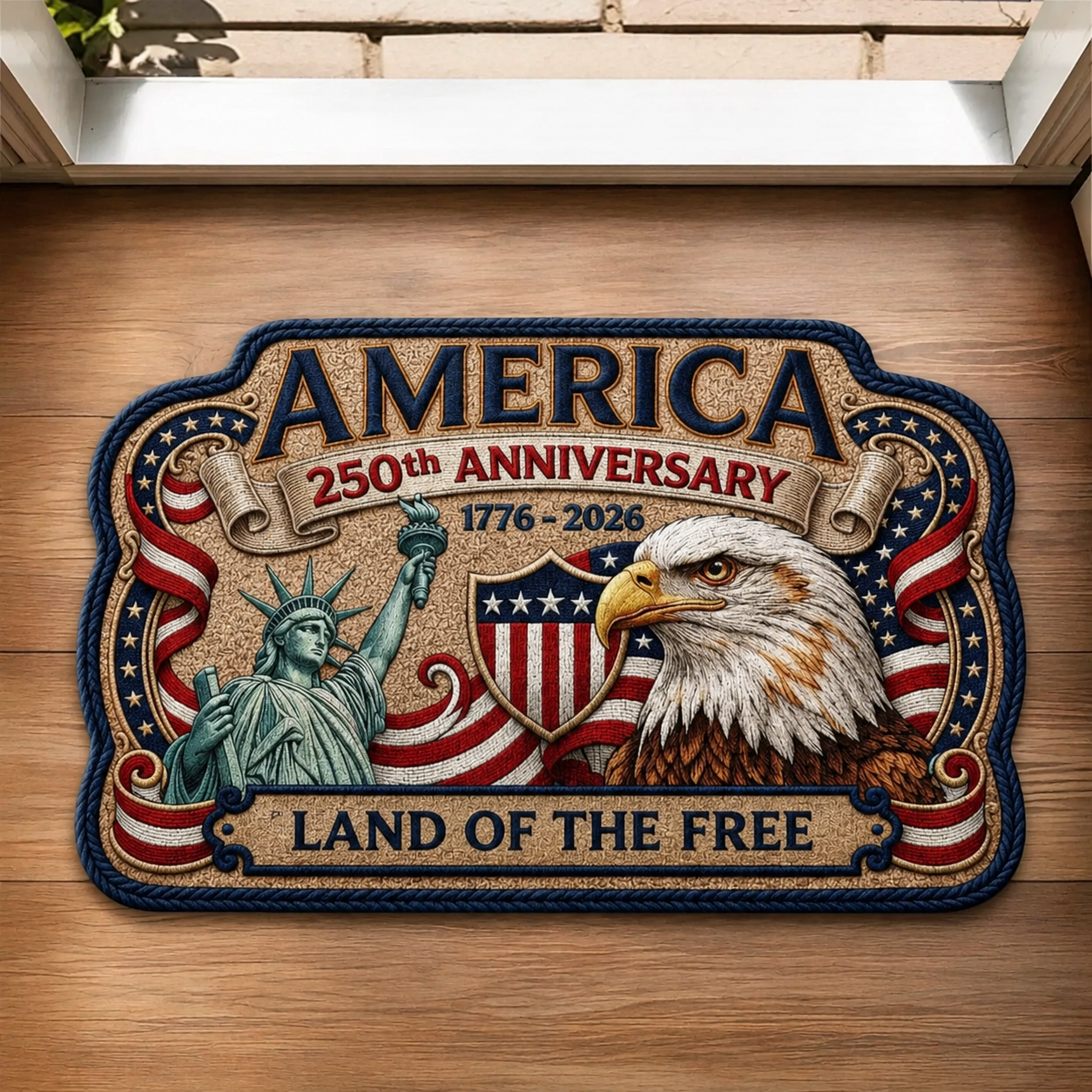 🎁Last Day 50% OFF🔥America 250th Anniversary Family Doormat