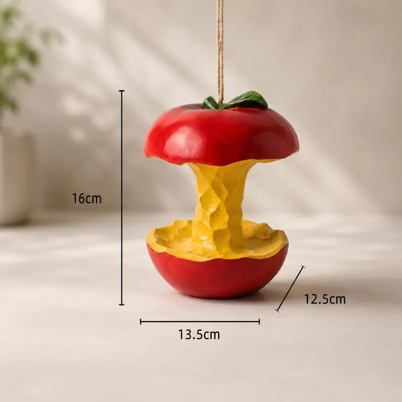Fruit Shaped Hanging Bird feeders for Outdoors