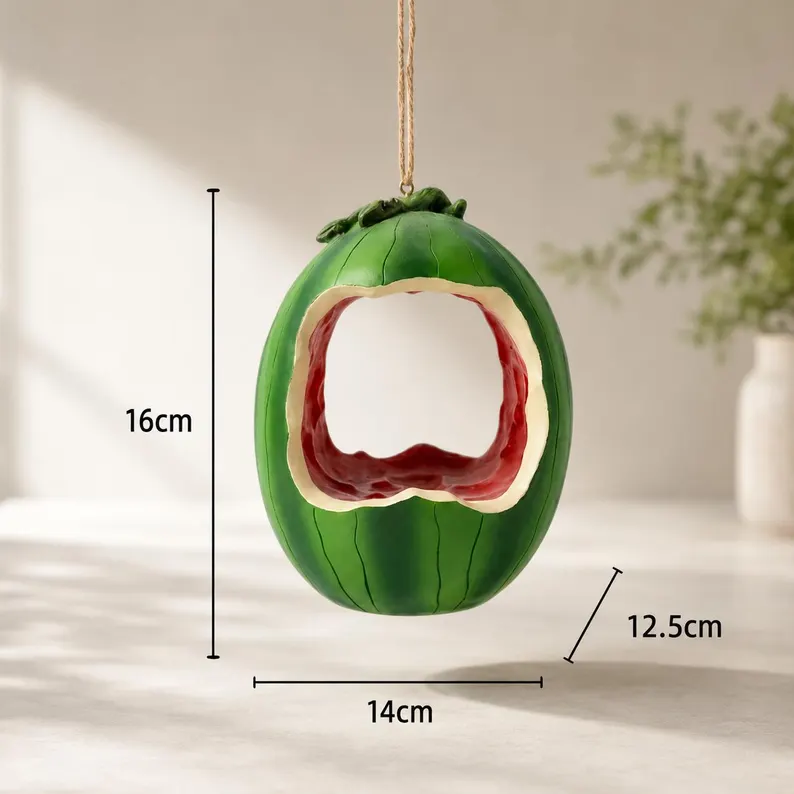 Fruit Shaped Hanging Bird feeders for Outdoors