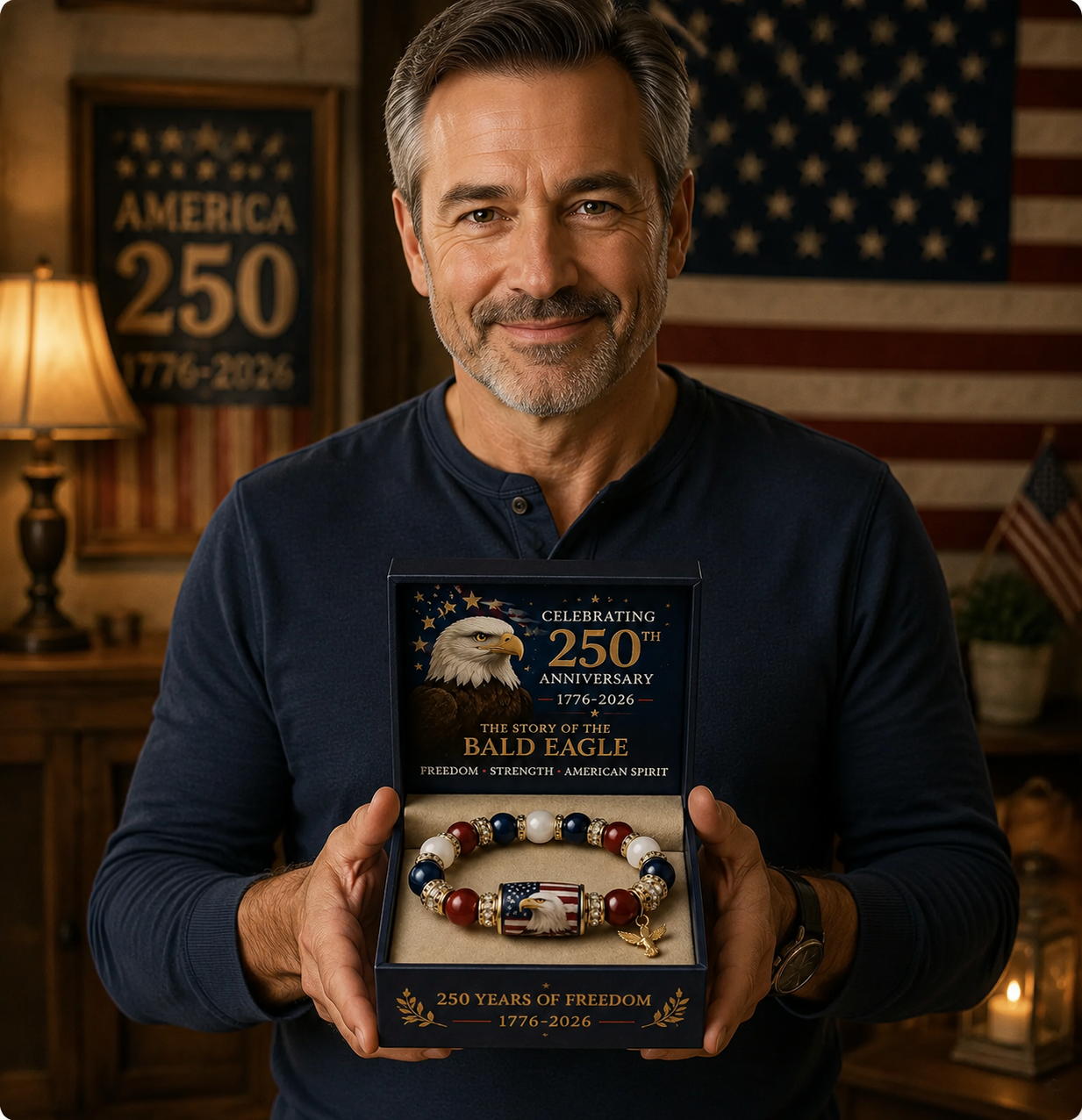 🔥 Hot Sale 49% OFF 🇺🇸 Celebrate Freedom & Honor 💎 | USA 250th Anniversary Limited Edition Collection ✨