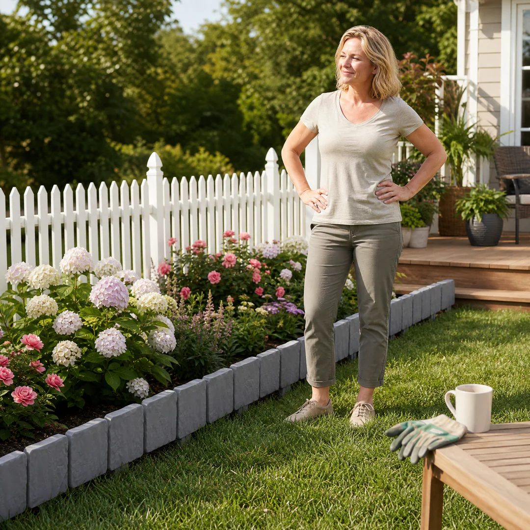 🏡2026 HOT SALE🥳💞50K+ SOLD!🌿✨ 50% OFF! Faux Stone Garden Edging Border! ♻️