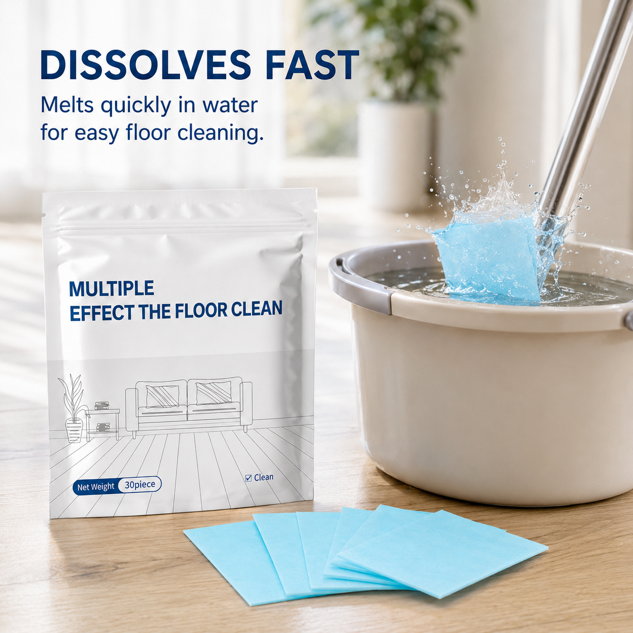 🧹Floor Cleaner—Instant Cleaning, No Residue