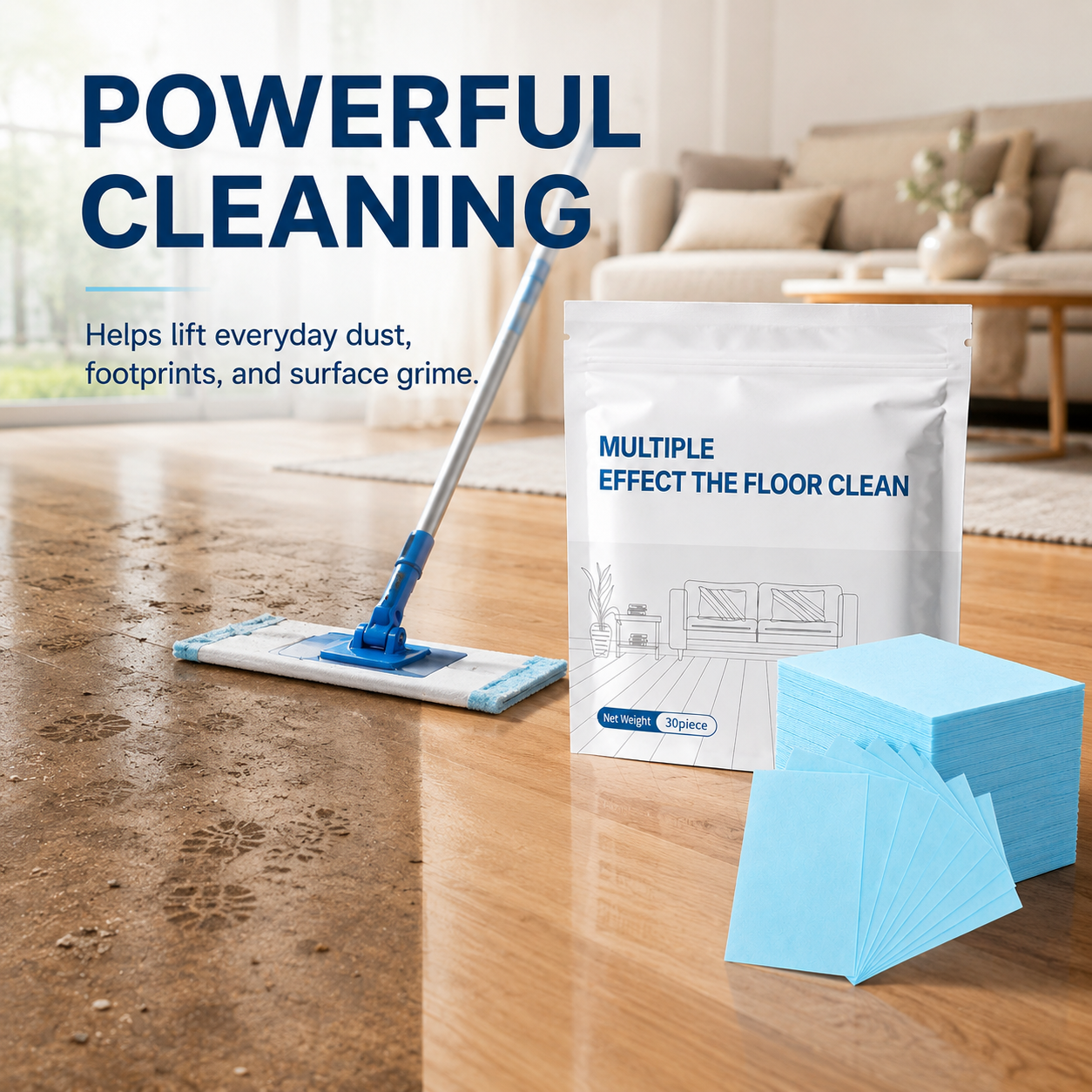 🧹Floor Cleaner—Instant Cleaning, No Residue