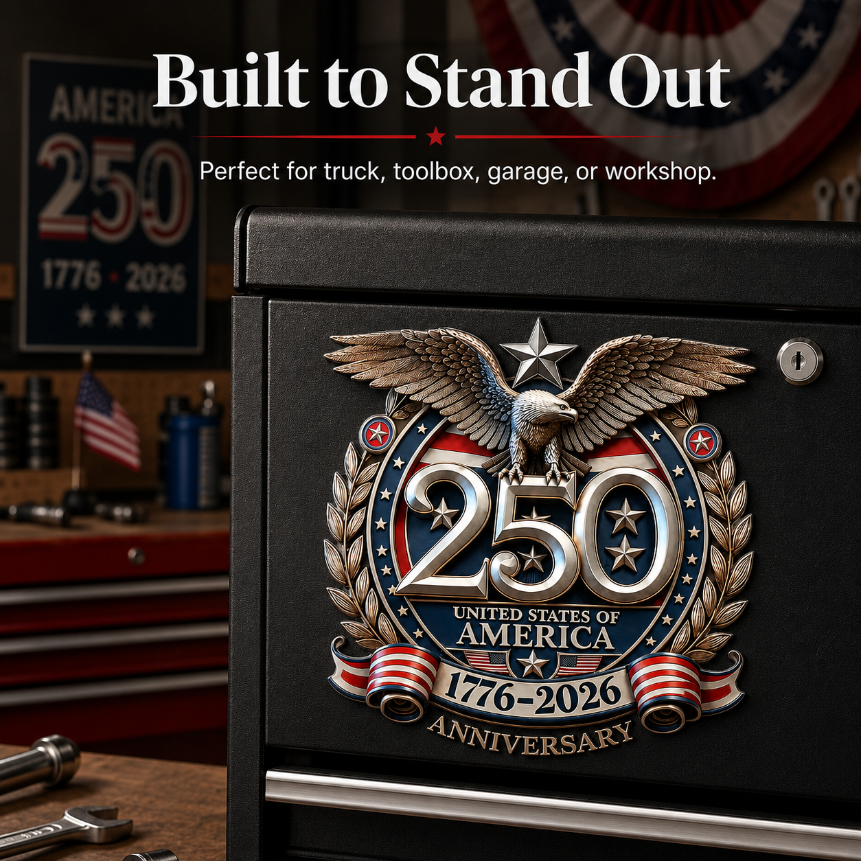 🔥Last Day 50% OFF🔥 - 250th Anniversary USA Eagle Metal Emblem