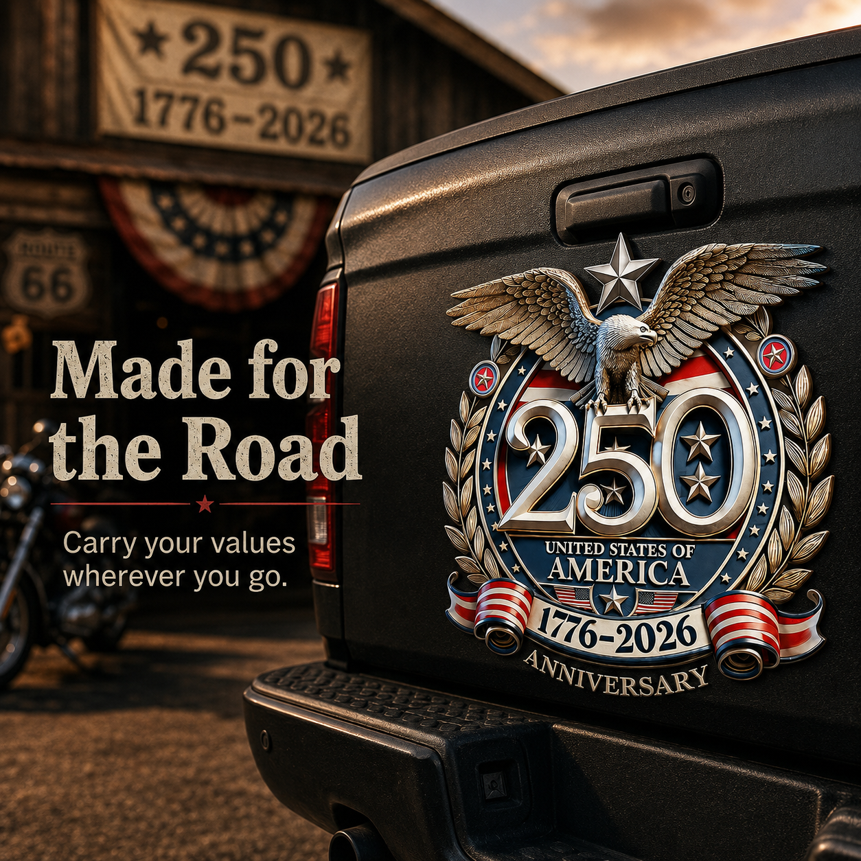 🔥Last Day 50% OFF🔥 - 250th Anniversary USA Eagle Metal Emblem