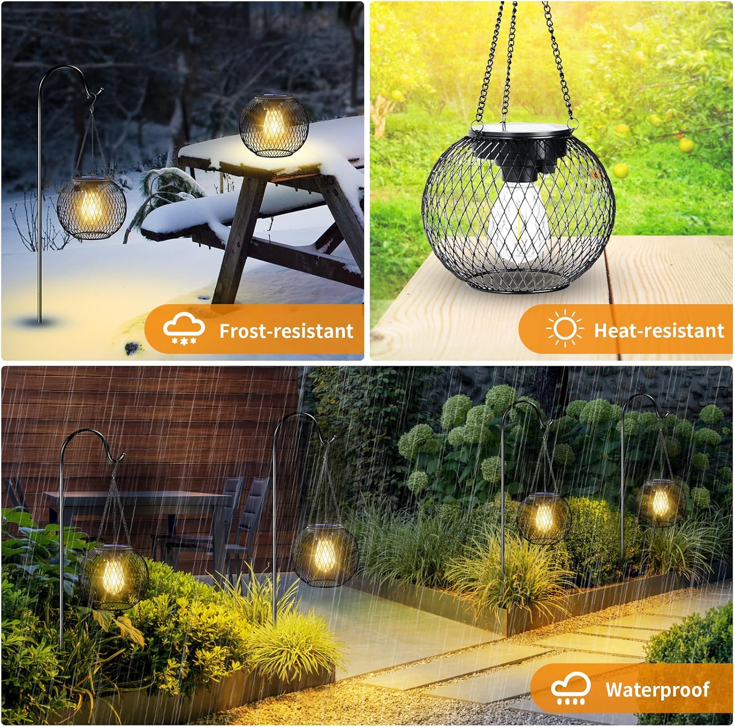 Outdoor Solar Hanging Light