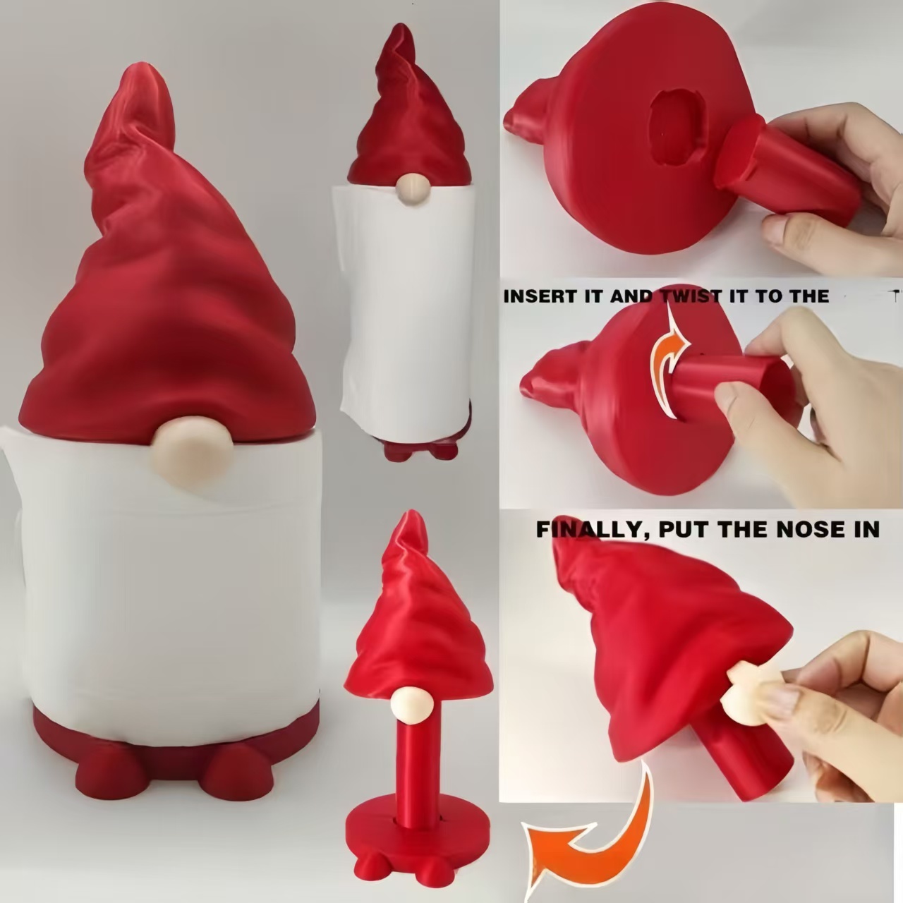 🎄 Catch the Magic of Christmas — Limited Gnome Tissue Holder!