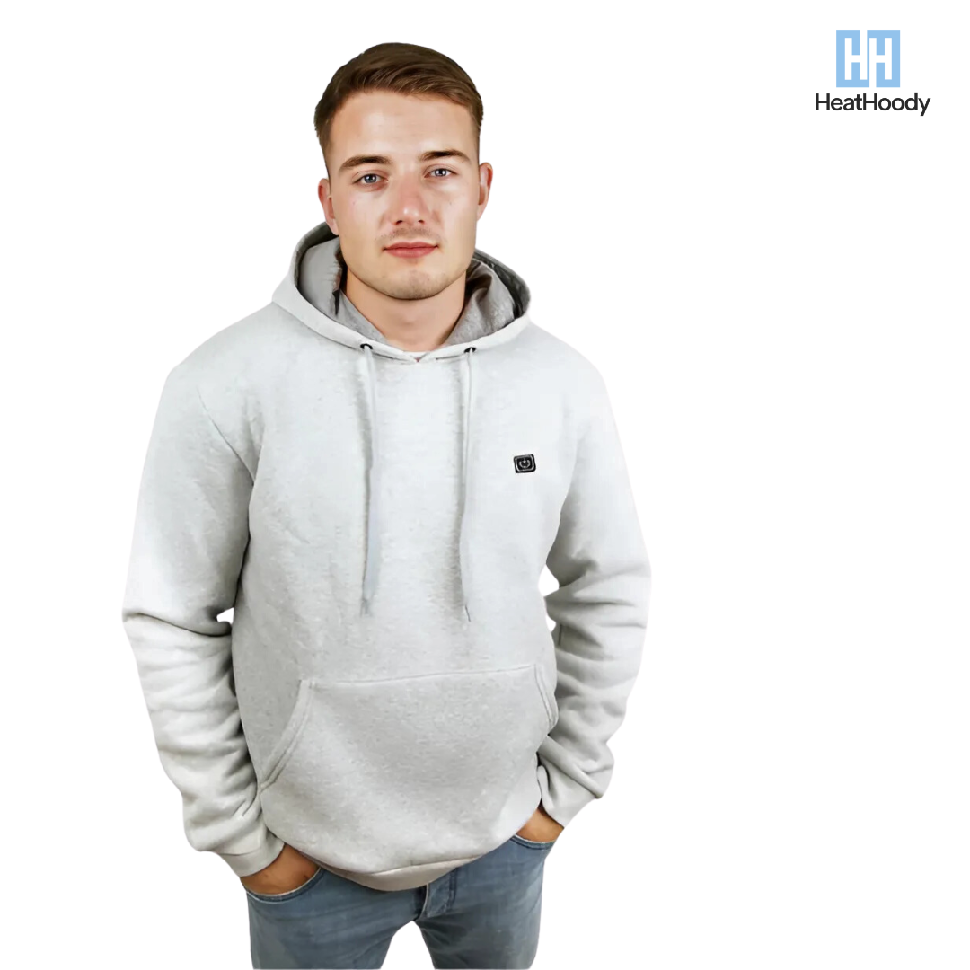 HeatHoody™ – 8 Hours Heated Hoodie - 3 Heat Levels (25–45°C)