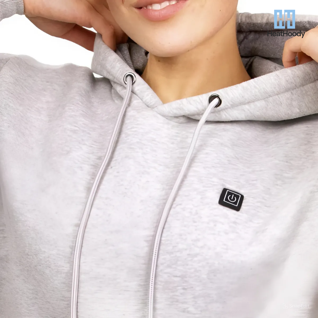 HeatHoody™ – 8 Hours Heated Hoodie - 3 Heat Levels (25–45°C)