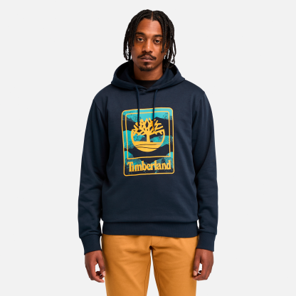 Men's Outdoor Graphic Brushback Hoodie