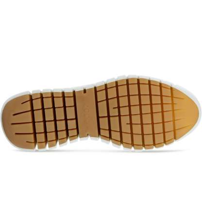 ECthtCO Womens Gruuv Leather Elastic Laces Trainers