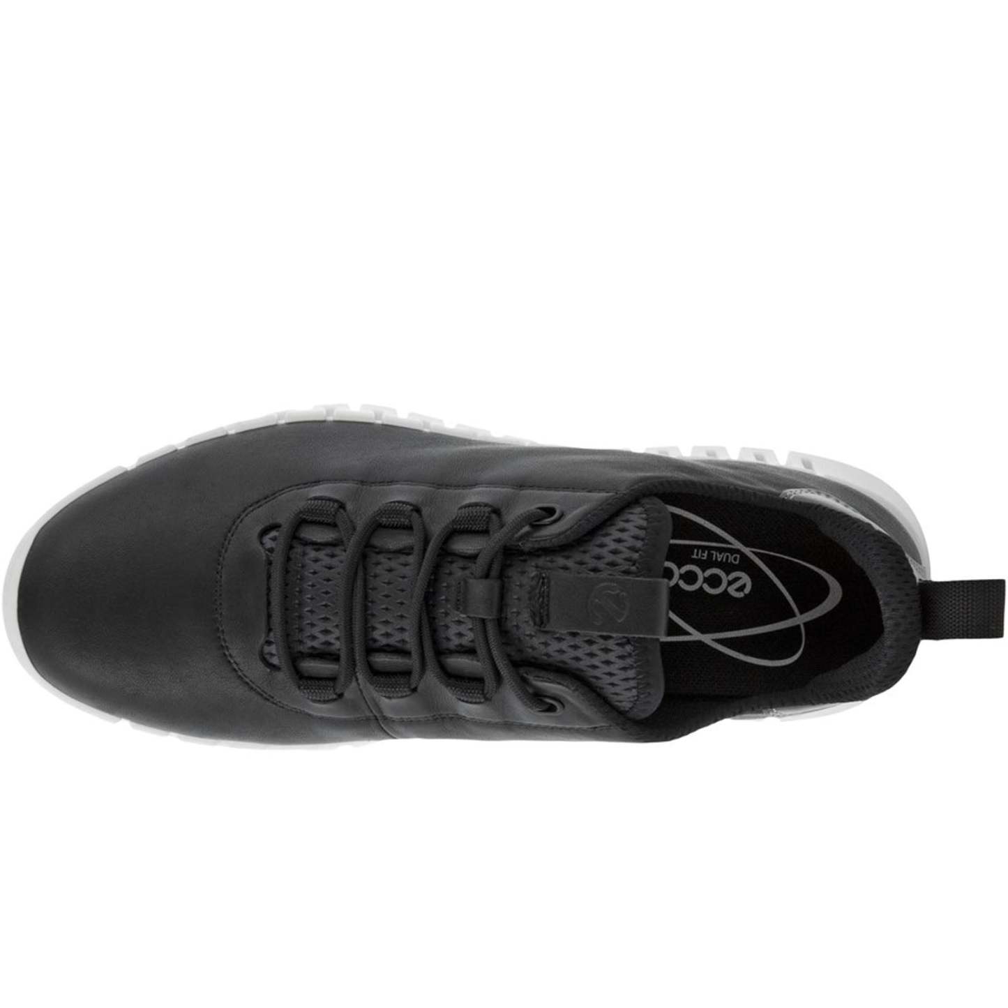 ECthtCO Womens Gruuv Leather Elastic Laces Trainers