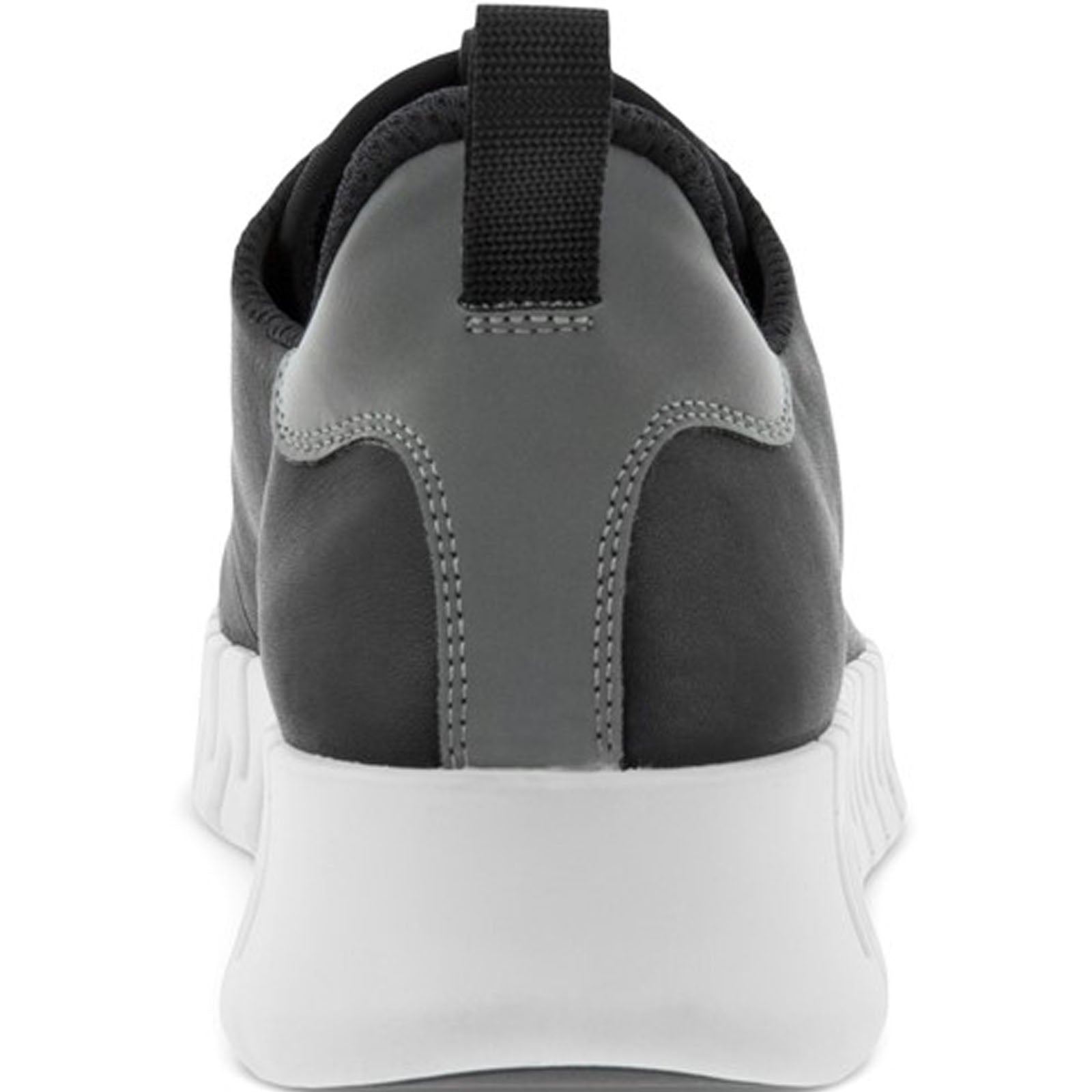 ECthtCO Womens Gruuv Leather Elastic Laces Trainers