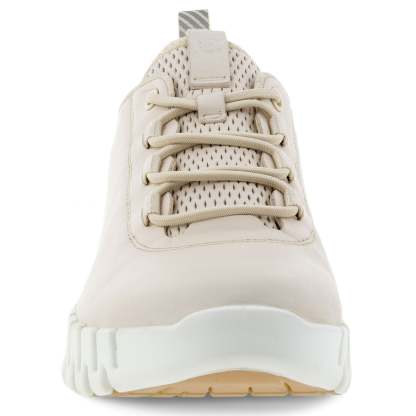 ECthtCO Womens Gruuv Leather Elastic Laces Trainers