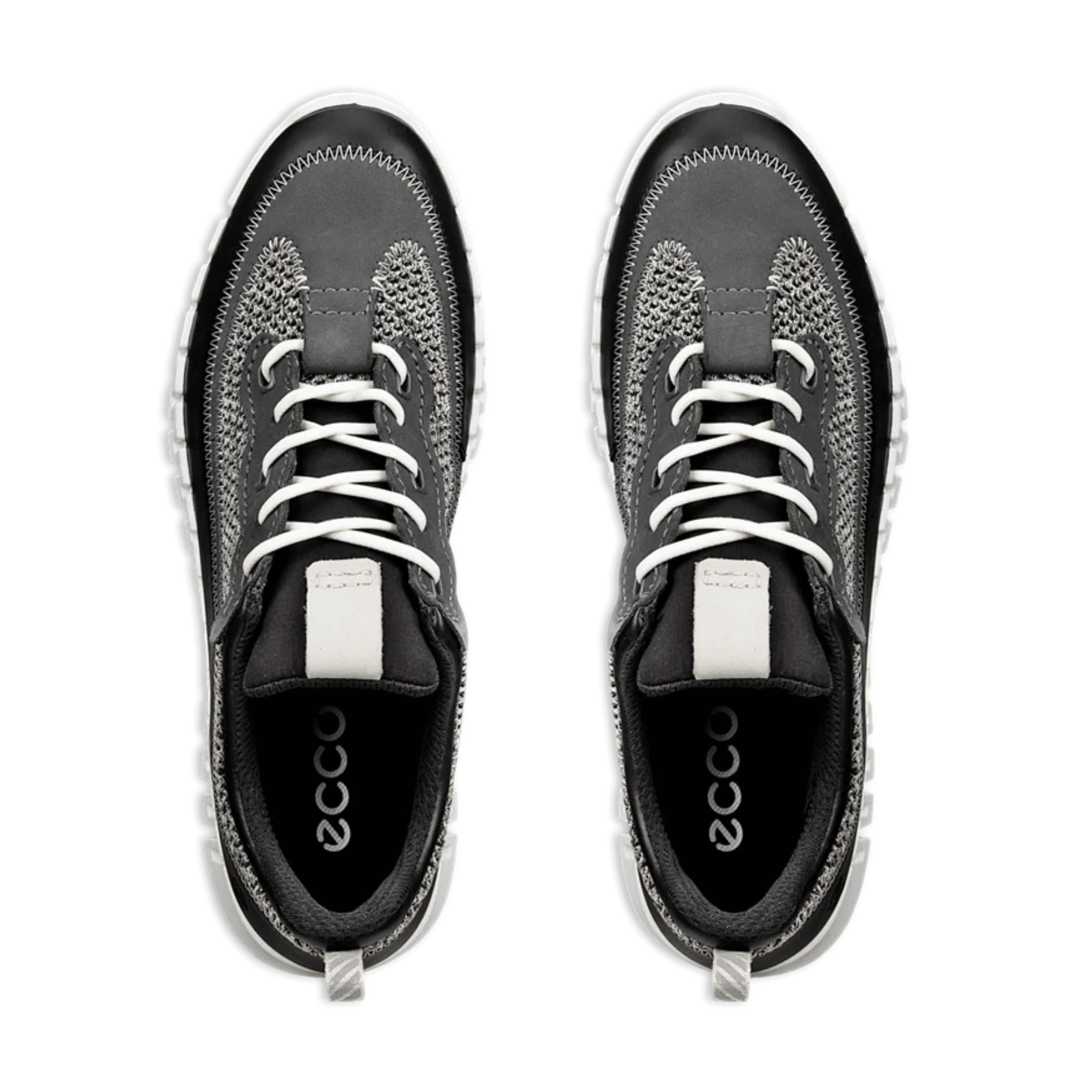 ECthtCO Womens Gruuv Leather & Textile Trainers