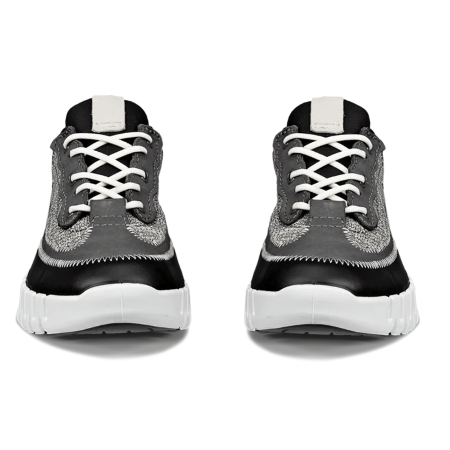 ECthtCO Womens Gruuv Leather & Textile Trainers