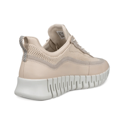 ECthtCO Womens Gruuv Leather & Textile Trainers