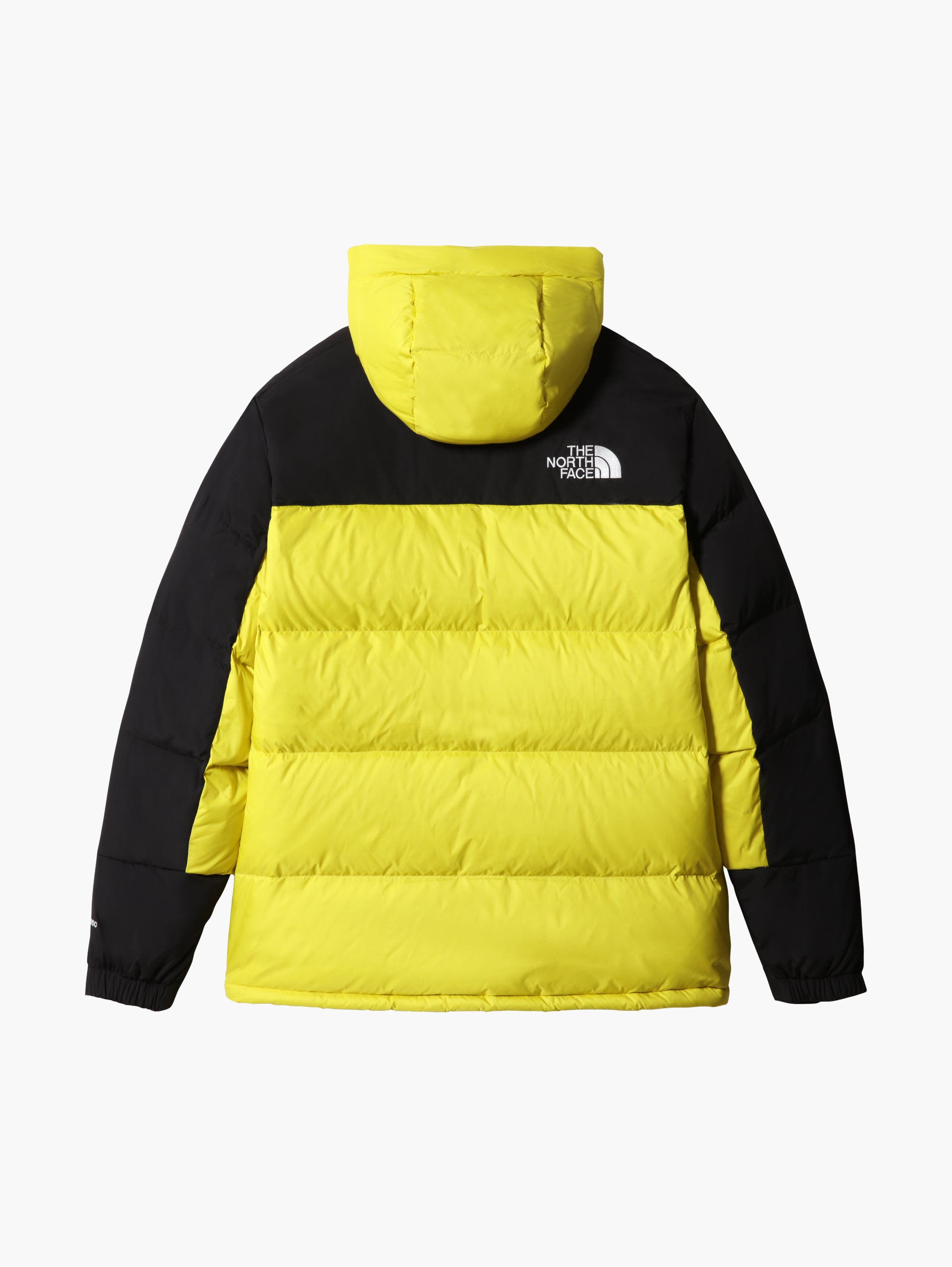 Color Block Down Jacket Yellow / Black