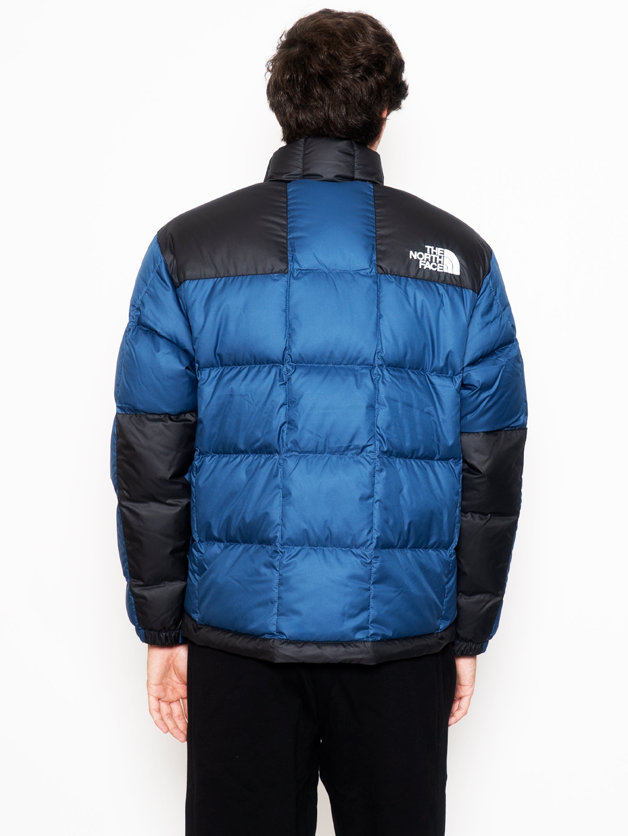 Short Quilted Jacket in Blue Lhotse Feather