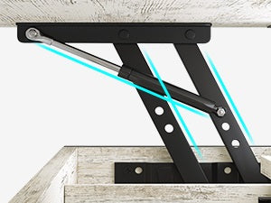 desk with storage