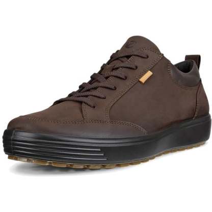Ecco Mens Soft 7 Tred Warm Nubuck Waterproof Shoes