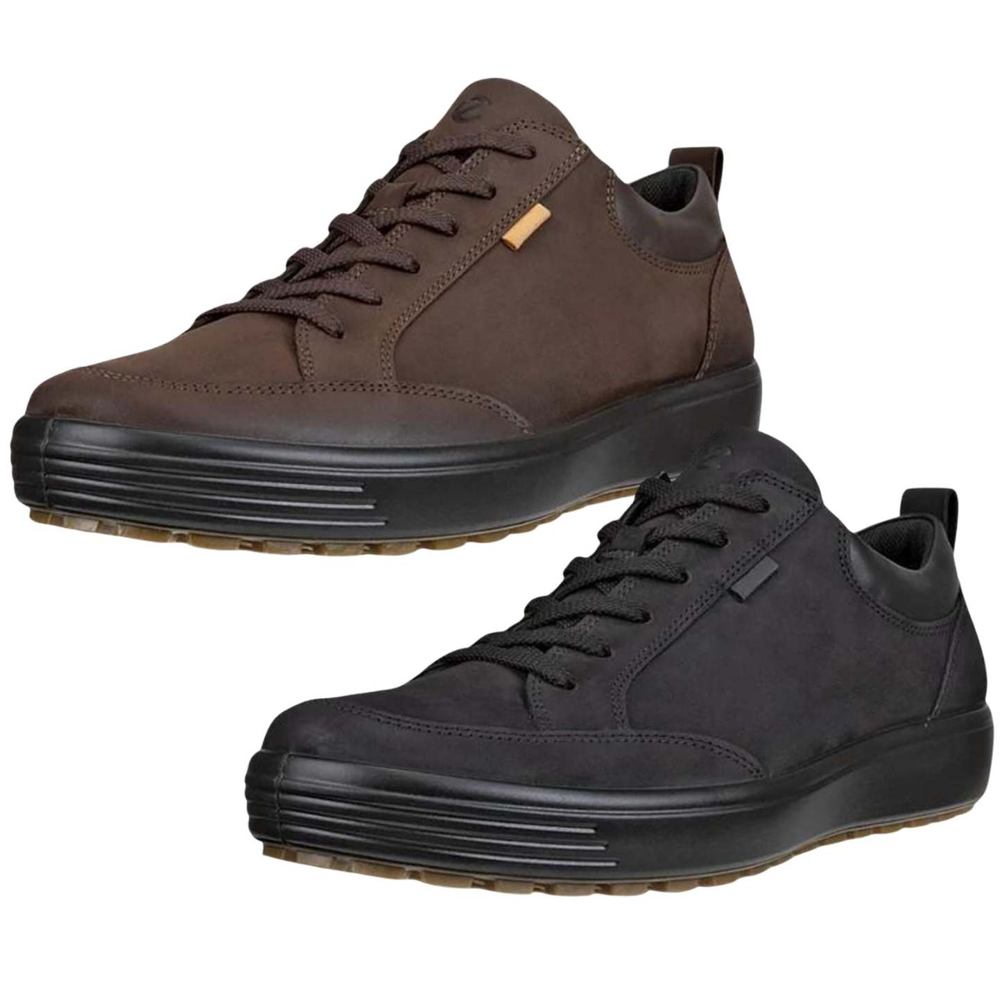 Ecco Mens Soft 7 Tred Warm Nubuck Waterproof Shoes