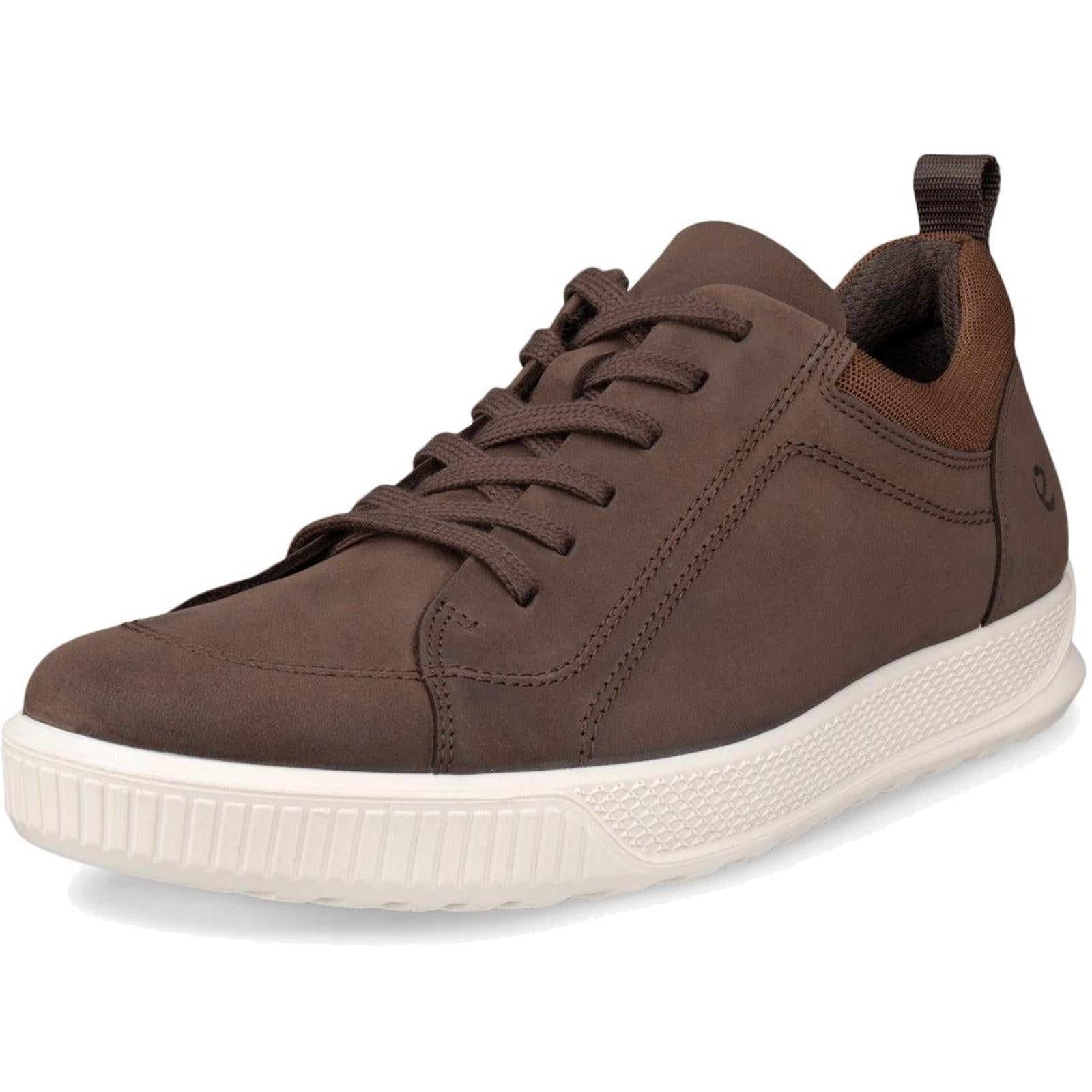 ECthtCO Mens Byway Nubuck Leather Trainers