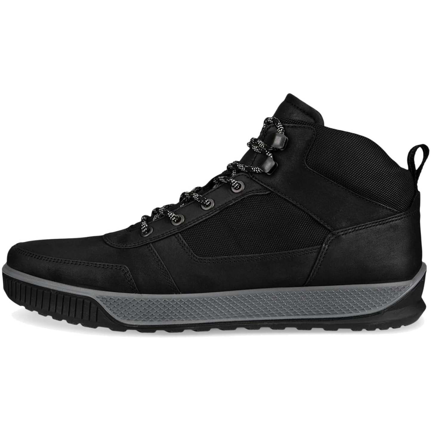 Ecco Mens Byway Tred Wool Lined Nubuck  Ankle Boots