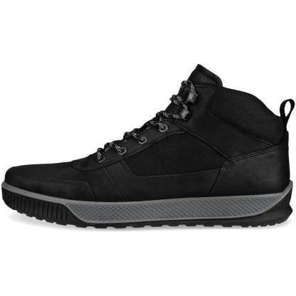 Ecco Mens Byway Tred Wool Lined Nubuck  Ankle Boots