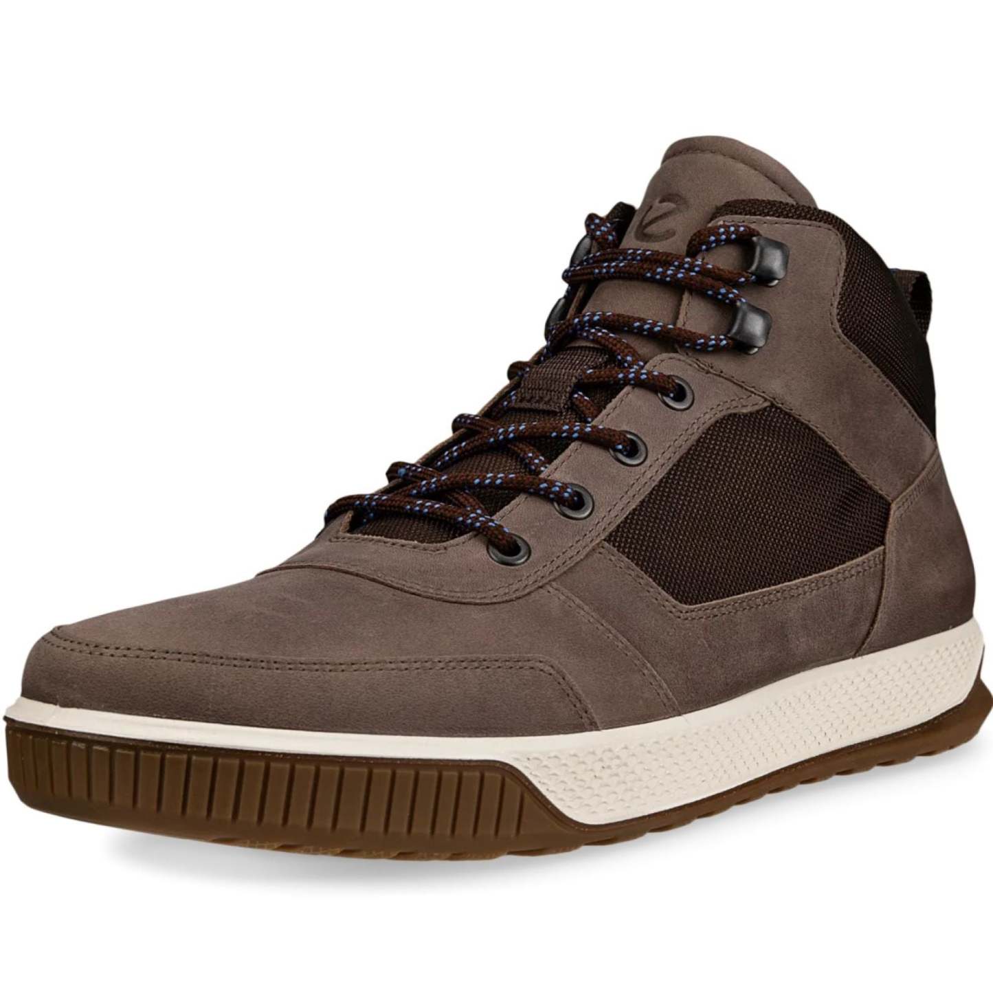 Ecco Mens Byway Tred Wool Lined Nubuck Ankle Boots