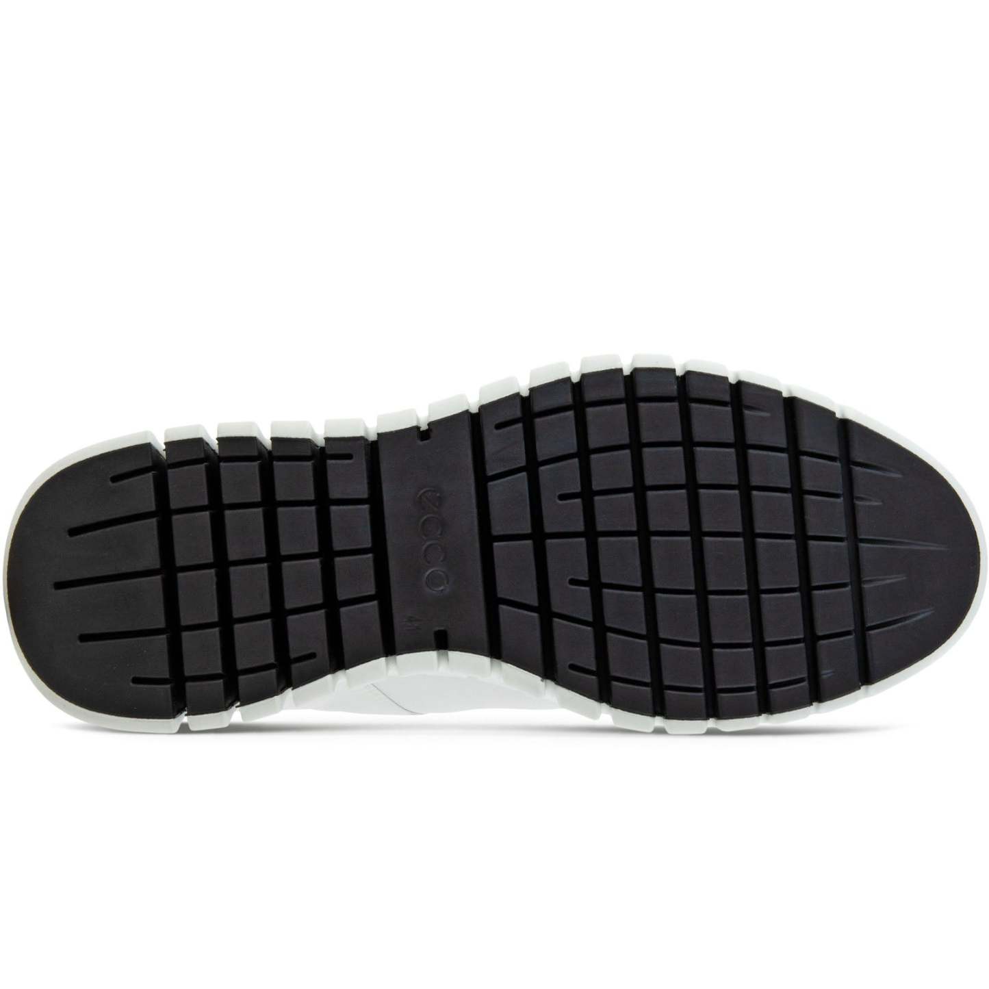 ECthtCO Mens Gruuv Leather Elastic Laces Trainers