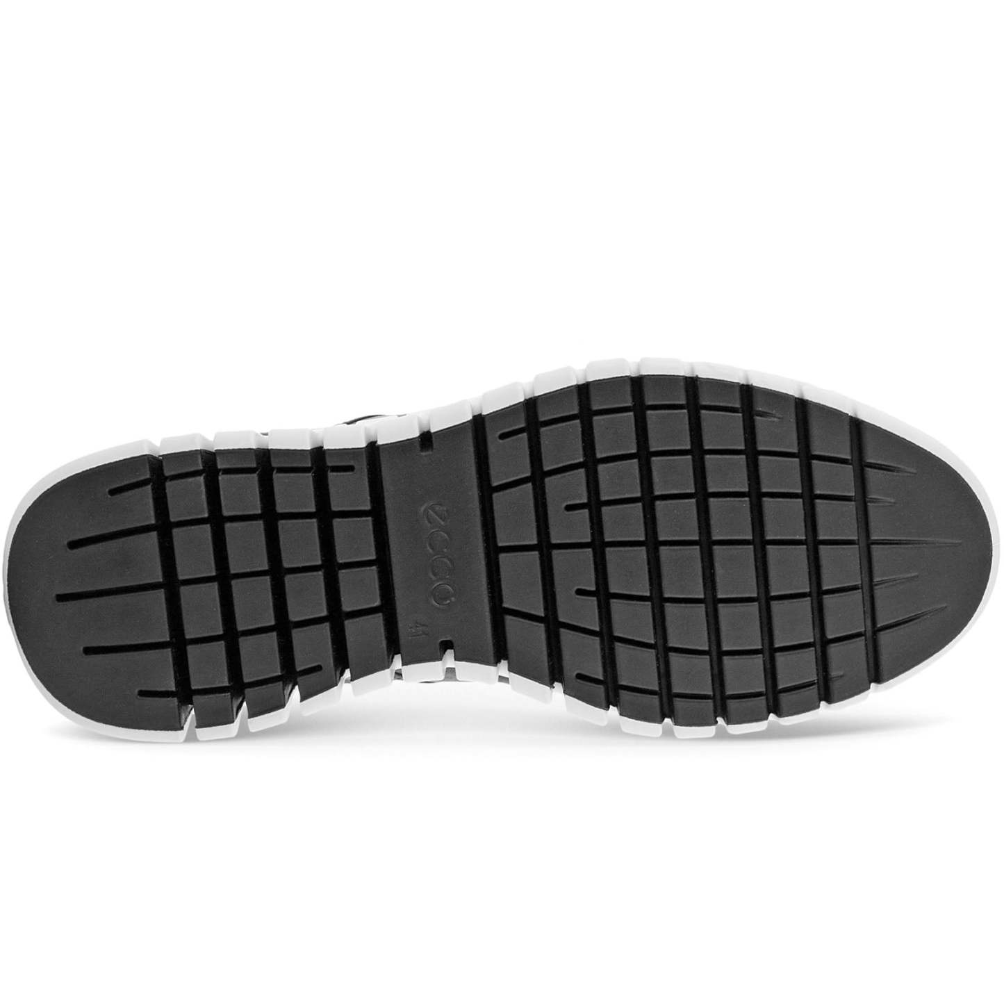 ECthtCO Mens Gruuv Leather Elastic Laces Trainers