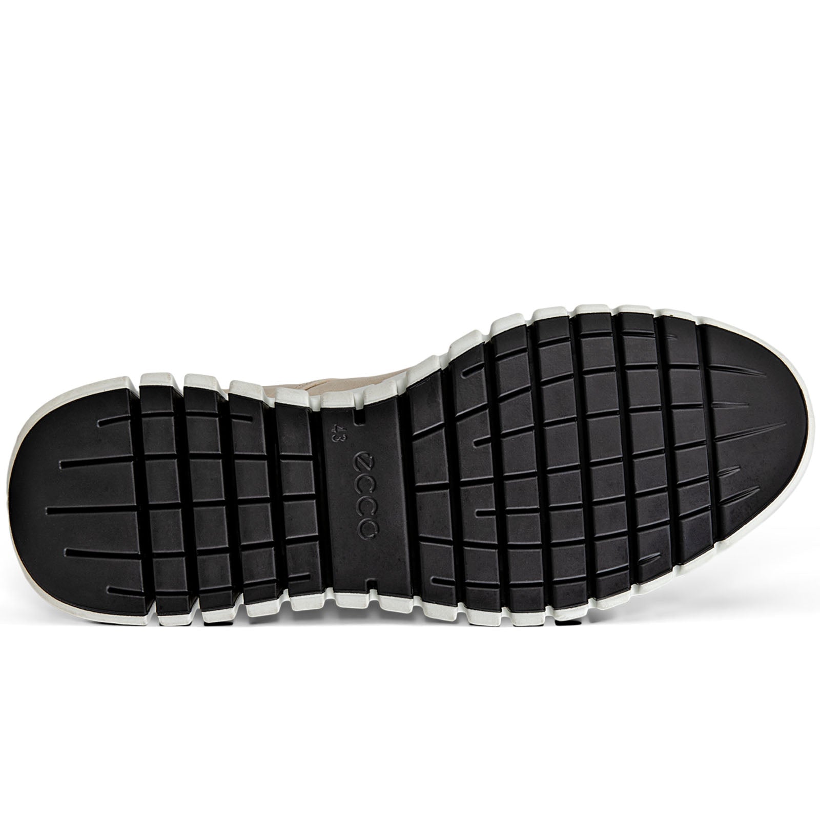 ECthtCO Mens Gruuv Leather Elastic Laces Trainers