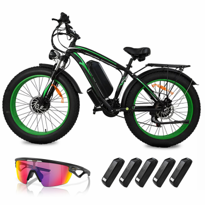 🚴‍♂️💨[2000W 48V]Dual motor adult wide tire electric bicycle🌟