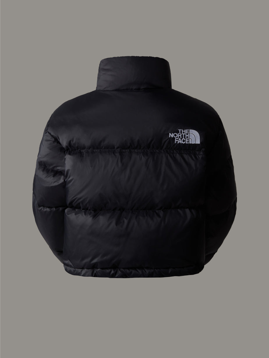 Nuptse Cropped Jacket Black