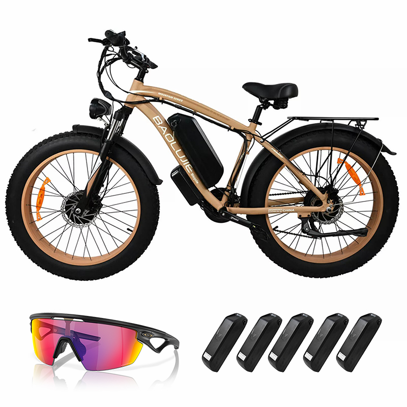 🚴‍♂️💨[2000W 48V]Dual motor adult wide tire electric bicycle🌟