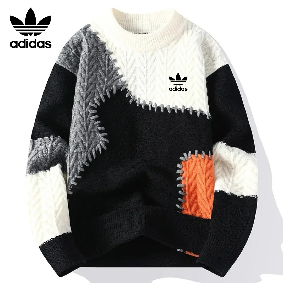 AD – Patch Knit Sweater